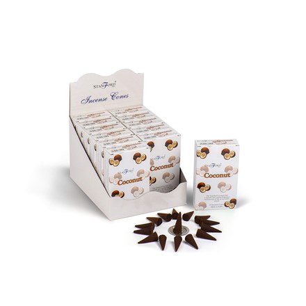 STAMFORD EXOTIC CONES - COCONUT - 12PACK