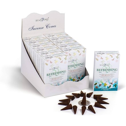 STAMFORD AROMA CONES - REFRESHING - 12PACK