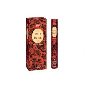 HEM RED ROSE INCENSE STICKS -