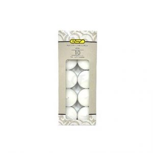 GSD - WHITE TEA LIGHT CANDLES -