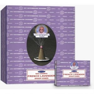 SATYA - FRENCH LAVENDER DHOOP CONES -