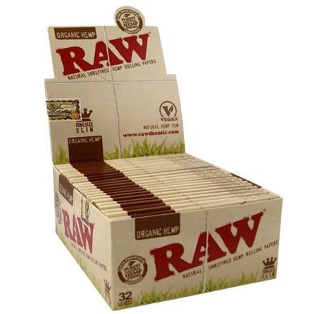 RAW ORGANIC KING SIZE SLIM PAPERS -