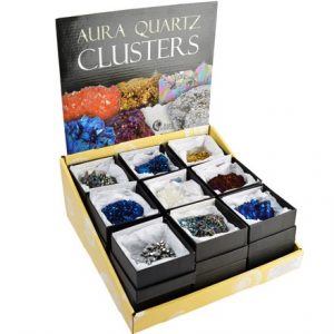 BFS - LARGE AURA QUARTZ CLUSTERS