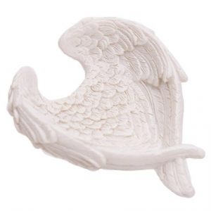 ANGEL WING TRINKET BOWL 65 X 75CM