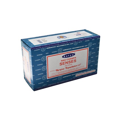 SATYA - SENSES INCENSE STICKS - 15G X