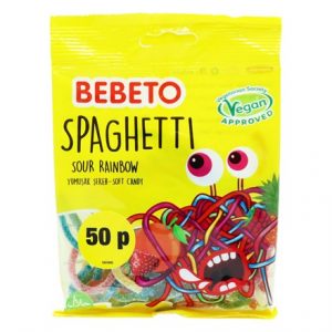 BEBETO SOUR RAINBOW LACES PM .50P 70G -