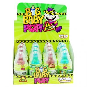 BIG BABY POP MEGA SOUR 32G - 12PK EXP: 24/07/27