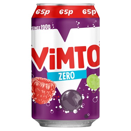 VIMTO ZERO CAN 330ML -  EXP 05/26