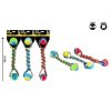 SMART CHOICES - TENNIS BALL ROPE DOG TUG TOY