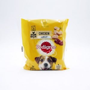PEDIGREE DOG CHICKEN IN JELLY 3PK 100GM -