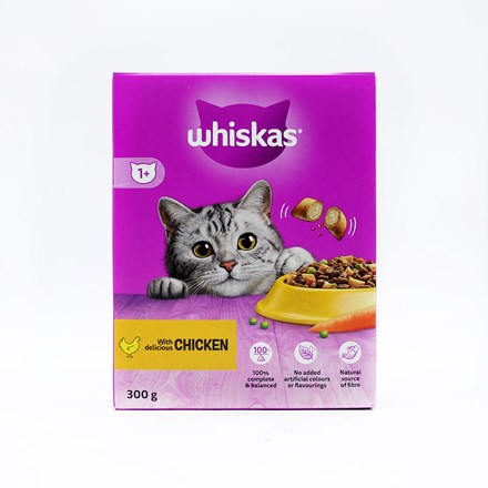 WHISKAS CAT COMPLETE CHICKEN 300GM -