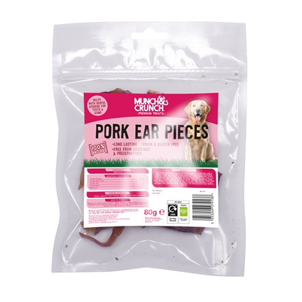 PORK EAR PIECES - 80G