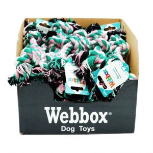 DOG TOY SMALL KNOTTED ROPE