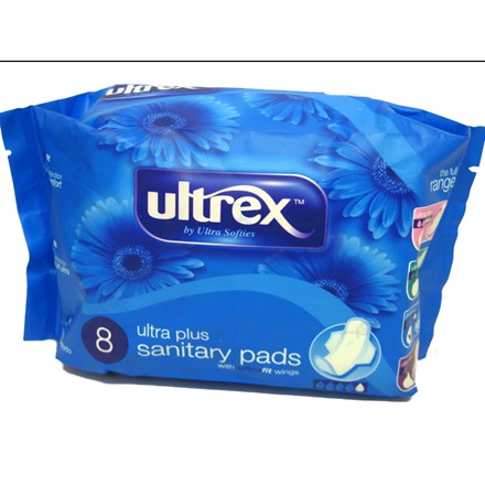 ULTREX ULTRA PLUS SANITARY PADS - BLUE