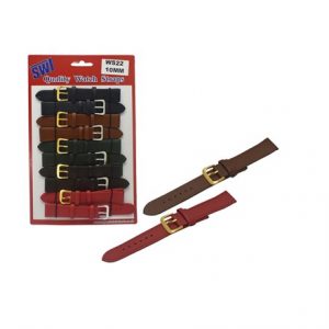 SWL - LEATHER WATCH STRAPS - 10MM - MIXED COLOURS