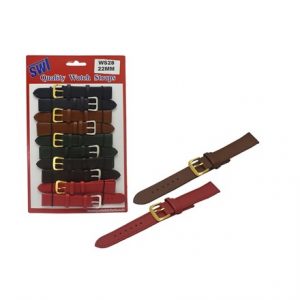 SWL - LEATHER WATCH STRAPS - 22MM - MIXED COLOURS