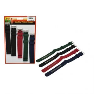 SWL - NYLON WATCH STRAPS - 18MM - ASSTD COLOUR